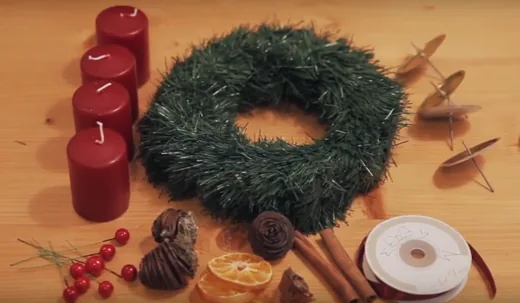 'Adventi kézműves foglalkozás' cikk borítóképe
